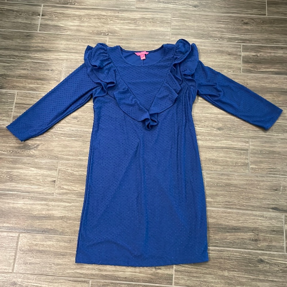 Lilly Pulitzer Blue Dress, Large